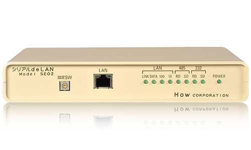 シリアル/イーサネット通信アダプタ シリアルdeLAN SE02の製品画像